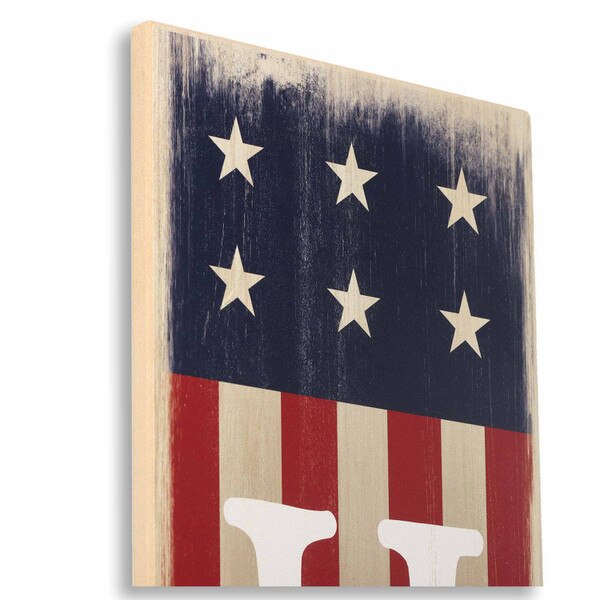 Home American Flag Vertical Wood Wall Decor Open Road Brands ShopORB
